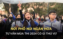 Có gì thú vị tại không gian Tư vấn mùa thi 2024 nơi phố núi ngàn hoa?