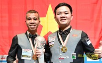 Trần Quyết Chiến và Bao Phương Vinh đạt thành tích chưa từng có trong làng billiards thế giới