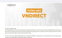 Công an vào cuộc vụ hệ thống chứng khoán VNDirect bị tấn công