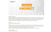 Sự cố VNDirect: Hacker quốc tế tấn công hạ tầng ảo hóa, chưa thiệt hại