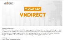Cổ phiếu VNDIRECT giao dịch khủng, giá giảm hơn 3%