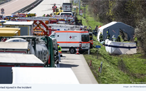 Tai nạn xe buýt tại Đức, nhiều người thương vong