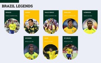 Nhiều danh thủ Brazil từng vô địch World Cup, lần đầu tiên đến Đà Nẵng 