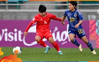 VCK U.20 nữ châu Á: U.20 Việt Nam thua đương kim vô địch Nhật Bản 0-10  
