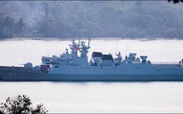 Tàu chiến Trung Quốc xuất hiện ở căn cứ Ream của Campuchia