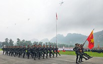 Hợp luyện diễu binh, diễu hành Lễ kỷ niệm 70 năm chiến thắng Điện Biên Phủ