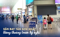 Sân bay Tân Sơn Nhất thông thoáng chiều trước kỳ nghỉ lễ