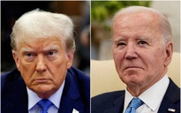 Ông Biden và ông Trump đấu khẩu không khoan nhượng