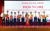 Hà Tĩnh điều động, luân chuyển 21 cán bộ chủ chốt