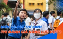 Thí sinh thi đánh giá năng lực đợt 2: ‘Em nghĩ điểm lần này sẽ rất cao’