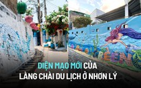 Diện mạo mới của làng chài du lịch ở Nhơn Lý: Hút khách nhờ bích họa
