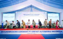 VinFast động thổ nhà máy lắp ráp xe điện 200 triệu USD tại Indonesia