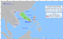 Xuất hiện áp thấp nhiệt đới trên Biển Đông