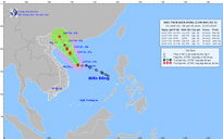 Áp thấp nhiệt đới trên Biển Đông mạnh lên thành bão số 2
