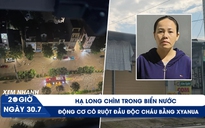 Xem nhanh 20h ngày 30.7: Hạ Long chìm trong biển nước | Động cơ cô ruột đầu độc cháu bằng xyanua