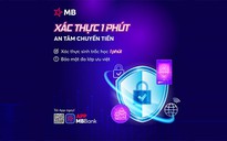 MB nâng tầm bảo mật với xác thực sinh trắc học chỉ trong 1 phút