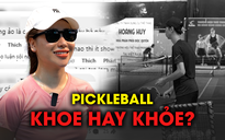 Người chơi pickleball nói gì khi bị 'kỳ thị' làm màu, ăn mặc phản cảm?