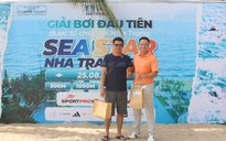 Vận động viên nhận Bib sẵn sàng tranh tài tại Giải bơi SeaStar Nha Trang Bay 2024