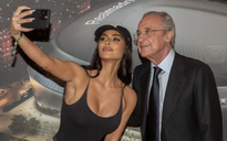 Bức ảnh selfie gây bão của Kim Kardashian và Chủ tịch Real Madrid, Florentino Perez