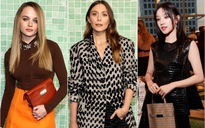 'Phù thủy' Elizabeth Olsen cùng dàn sao nữ khoe sắc tại show diễn của Tory Burch