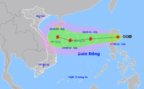 Áp thấp nhiệt đới thành bão số 4 rồi hướng thẳng miền Trung