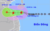 Bão số 4 áp sát miền Trung, sắp đổ bộ Quảng Bình - Quảng Trị