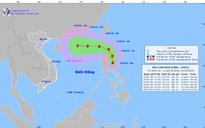 Biển Đông đón bão số 3 mạnh cấp 10, giật cấp 12