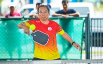 Bí thư TP.HCM dự giải pickleball, vận động 2,8 tỉ ủng hộ đồng bào bị lũ lụt