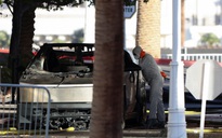 Xe Tesla Cybertruck phát nổ ngay khách sạn Trump