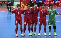 Đội futsal nữ Việt Nam hòa nghẹt thở, thẳng tiến VCK châu Á với ngôi nhất bảng