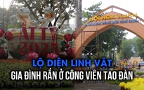 Lộ diện linh vật gia đình rắn ở công viên Tao Đàn: Vừa dễ thương, vừa mang thông điệp ý nghĩa