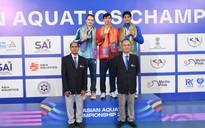 Kình ngư Nguyễn Huy Hoàng đoạt thêm HCV giải bơi vô địch châu Á tại Ấn Độ