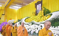 Các đoàn viếng tang trưởng lão hòa thượng Thích Trí Tịnh tại chùa Vĩnh Nghiêm