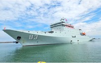 Tàu chiến Trung Quốc cập cảng Campuchia
