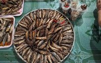 3 giờ sáng, người Huế mở bếp kho 300 kg cá nục gửi người dân vùng lũ