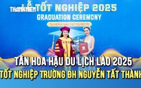 Hoa hậu Du lịch Lào 2025 và hành trình trở thành tân cử nhân dược Trường ĐH Nguyễn Tất Thành
