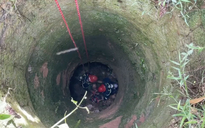 Giải cứu người đàn ông rơi xuống giếng hoang sau một đêm mất tích