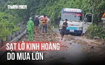 Nhiều điểm sạt lở trên đường Hồ Chí Minh nhánh Tây phía Nam Quảng Trị