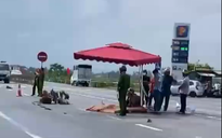 Chồng bị xe tông chết trên QL1, vợ tử vong bất thường tại nhà