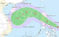 Bão Fengshen chiều tối mai đi vào Biển Đông