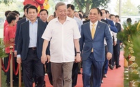 Tổng Bí thư Tô Lâm dự lễ khởi công xây dựng sân vận động PVF 60.000 chỗ ngồi