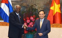 Bí thư Thành ủy TP.HCM Trần Lưu Quang hội kiến Chủ tịch Quốc hội Cuba