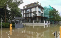 Vì sao nhiều 'khu biệt thự triệu đô' vẫn ngập dù Hà Nội không còn mưa?