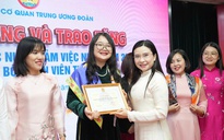 Lần đầu tiên trao giải thưởng "Nữ đoàn viên công đoàn năng động, sáng tạo, trách nhiệm"