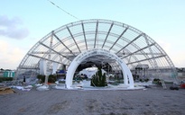 Rạp cưới 'khủng' của Hoa hậu Đỗ Thị Hà và thiếu gia Sơn Hải trước giờ G