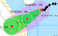 Không khí lạnh cản bão số 12 đi chậm lại, mưa lớn diện rộng kéo dài