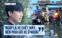 Triều cường dâng cao khiến đường ngập như sông, xe chết máy la liệt tại TP.HCM