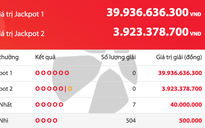 Kết quả xổ số Power 6/55 Vietlott tối 23.10, giải độc đắc lên 40 tỉ đồng