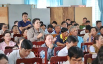 Khánh Hòa khảo sát, lấy ý kiến địa điểm tái định cư dự án điện hạt nhân