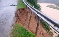 Sạt lở nghiêm trọng sau mưa lớn, mất liên lạc với 600 hộ dân Trà Leng